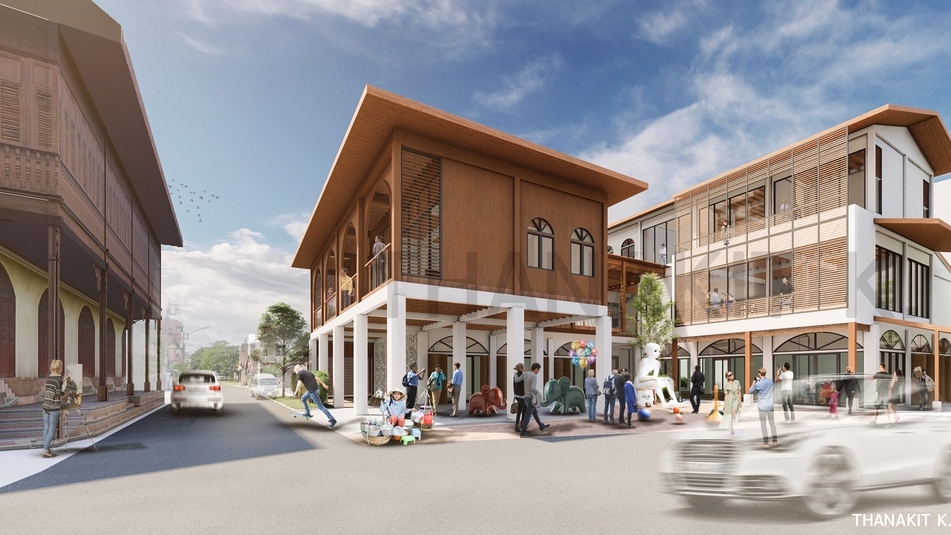 3D Perspective - ตกแต่งรูปภาพ Perspective งานสถาปัตยกรรมทั้งภายในและภายนอก - 1