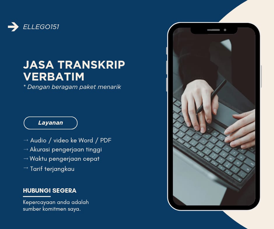 Pengetikan Umum - Jasa Transkrip Verbatim Cepat dan Tepat - 2