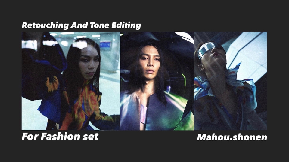 ไดคัท & Photoshop - Retouching And Editing For Fashion Set By Mahou.shonen - 1