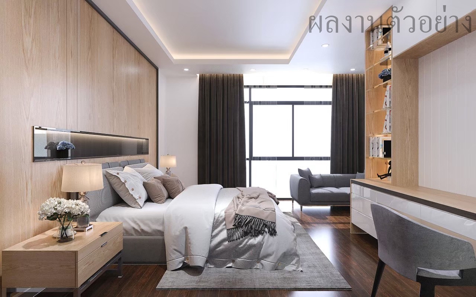 3D Perspective - รับทำและออกแบบ 3D Perspective Exterior - 23