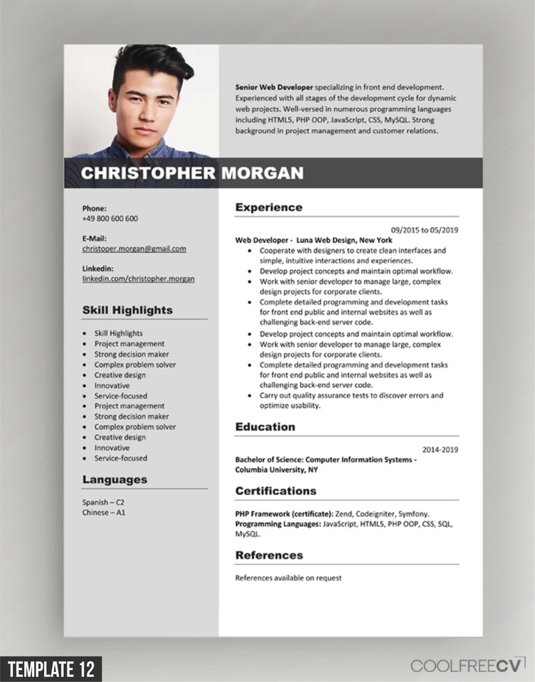 Portfolio & Resume - DESAIN CV KREATIF, CV ATS, RESUME, COVER LETTER & PORTFOLIO SEDERHANA (1 Hari Jadi) - 12