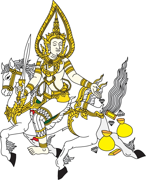 วาดภาพประกอบ - draft ลายไทยความละเอียดสูงเป็น vector - 6