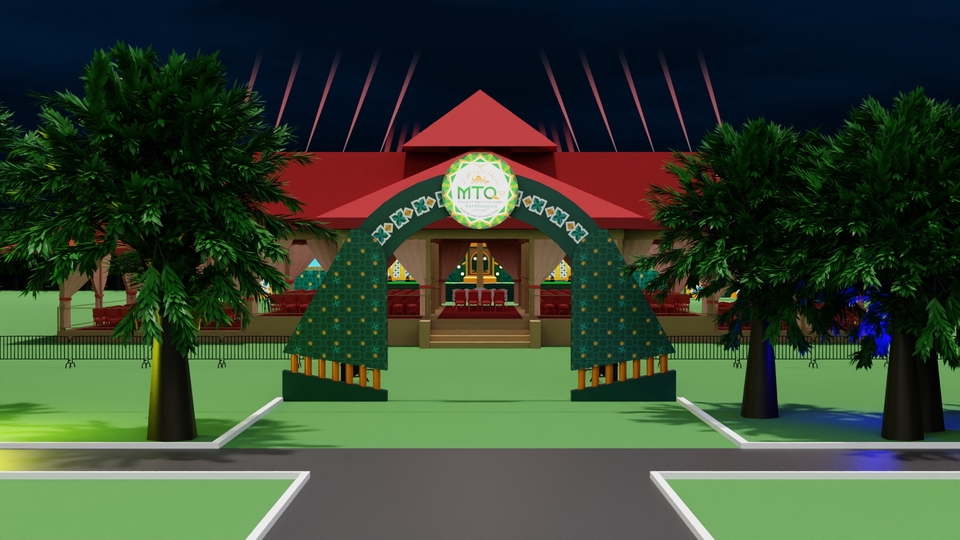 3D & Animasi - Desain Layout Event 3D - 8