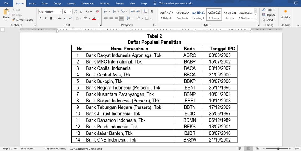 Jasa Lainnya - Ubah (Konversi) Skripsi Menjadi Jurnal - 5