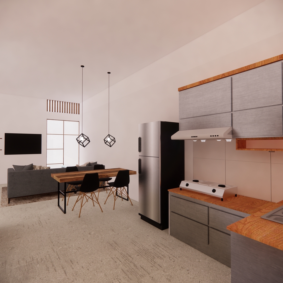 3D & Perspektif - 3D Render Interior dan Eksterior - 7