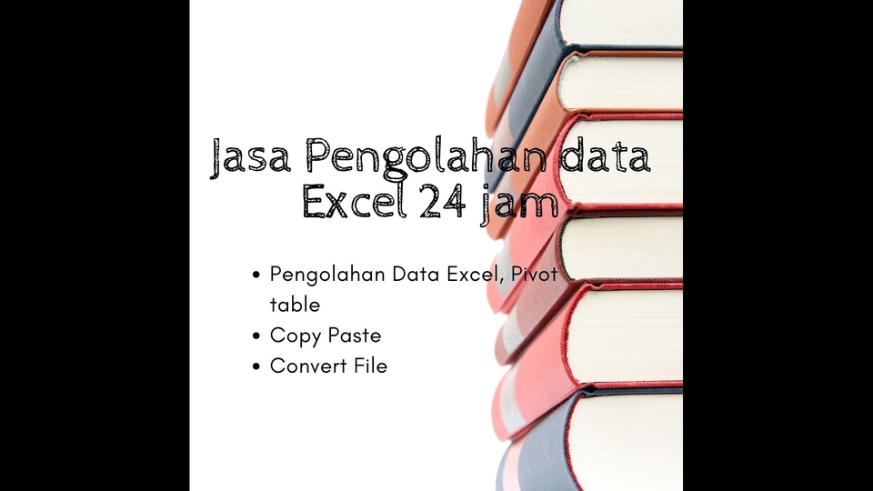 Jasa Lainnya - Jasa Pengolahan Data Excel, Pivot Table 24 Jam - 1