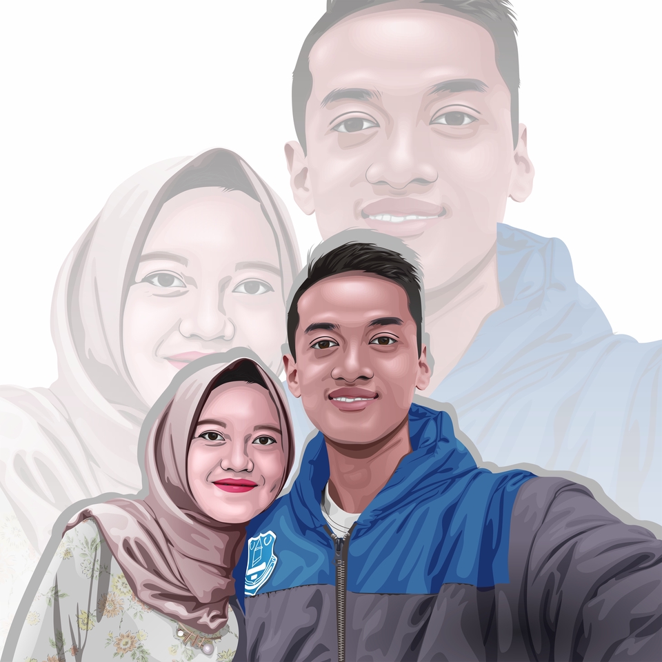 Gambar dan Ilustrasi - Vector Tracing Cartoon (Hewan Peliharaan, Orang, Logo, dll) - 3