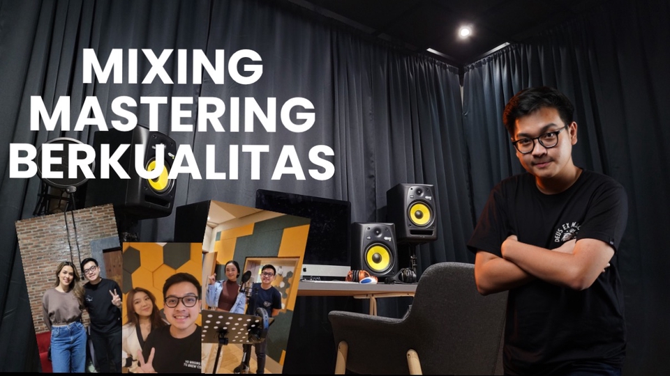 Jasa Sound Engineer / Edit Suara Video - Mixing dan Mastering Audio Berkualitas