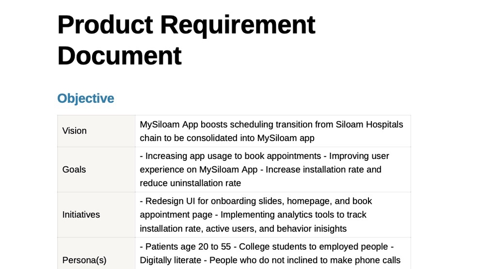 Jasa Lainnya - Pembuatan Product Requirement Document dan Product Roadmap - 1