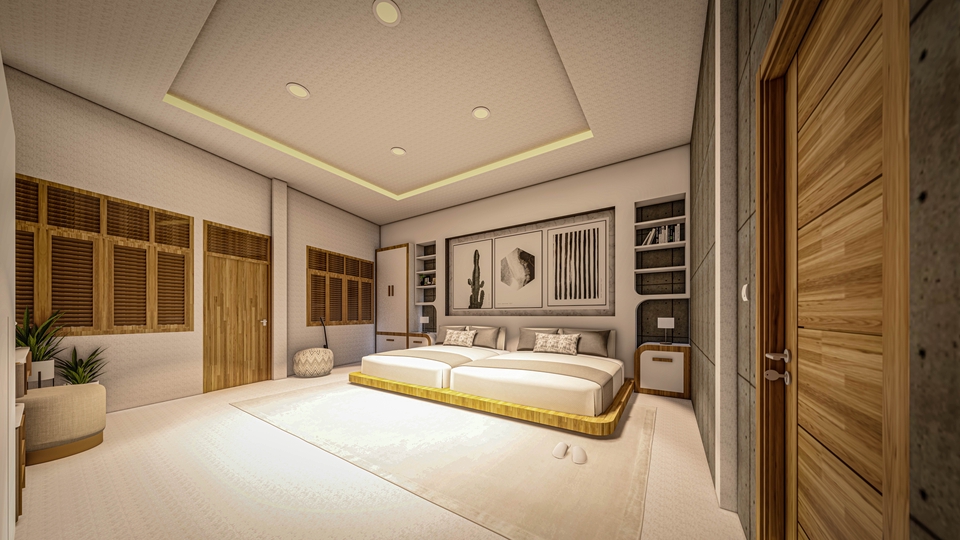 3D Perspective - ปั้นโมเดล 3D และ Render แบบภายในและภายนอก - 4