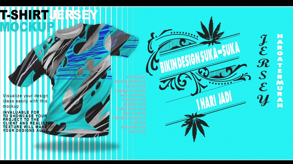 Desain Kaos & Motif - DESIGN JERSEY KAOS DAN BAJU - 1