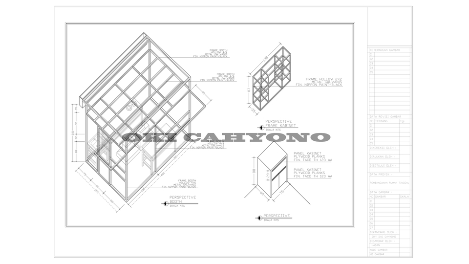CAD Drawing - Jasa hanya gambar teknik - 4