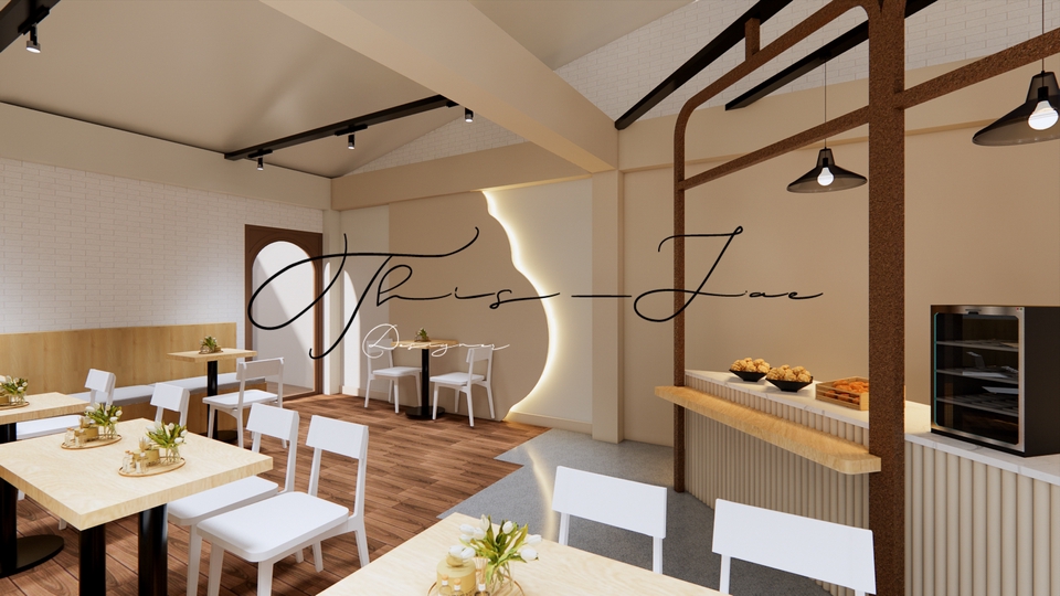 ออกแบบตกแต่งภายในและภายนอก - รับออกแบบ ภายนอกภายใน 3D render - 9