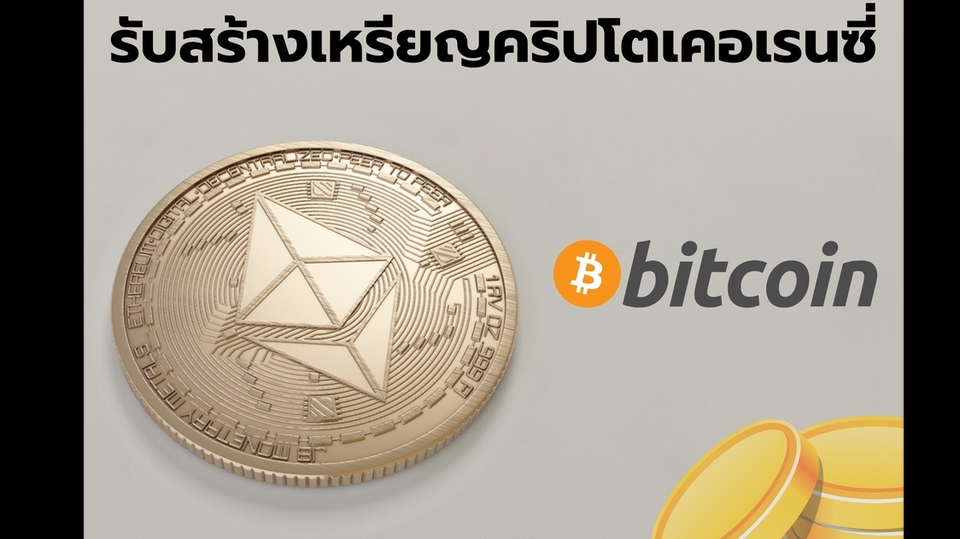 อื่นๆ - สร้างเหรียญคริปโต Cryptocurrency Bitcoin  - 1