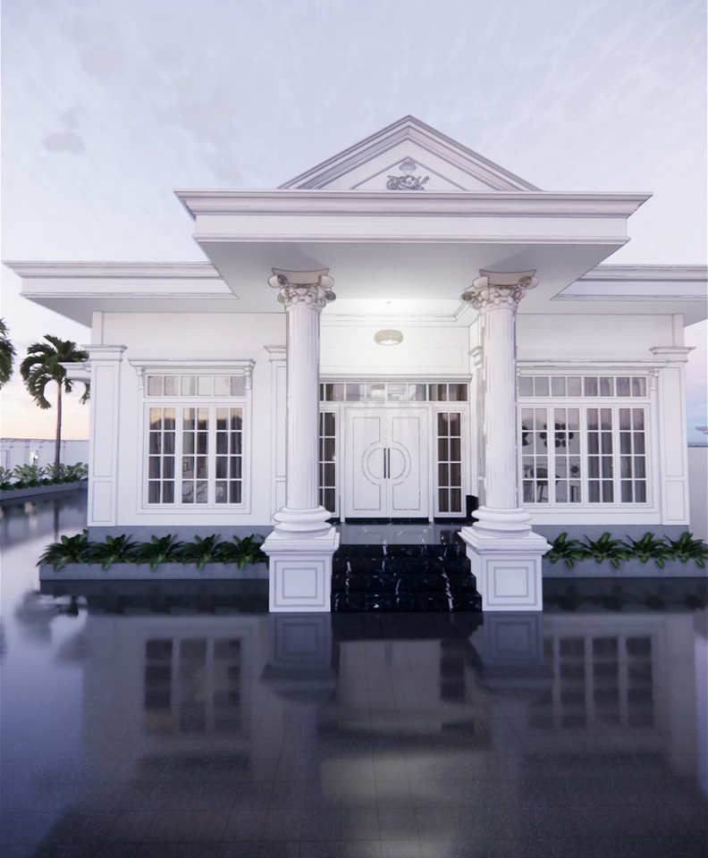 3D & Perspektif - Desain Interior dan Eksterior Rumah Tinggal - 3