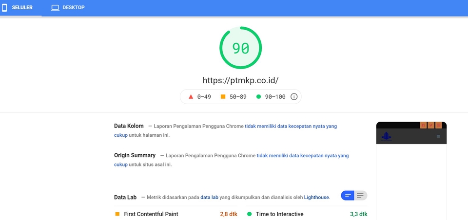 Web Development - Optimasi Kecepatan / Pagespeed WordPress - 4