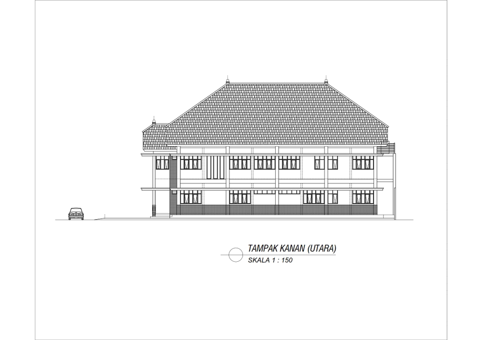 CAD Drawing - Gambar AutoCAD 2D-DED Struktur & Arsitektur - 7