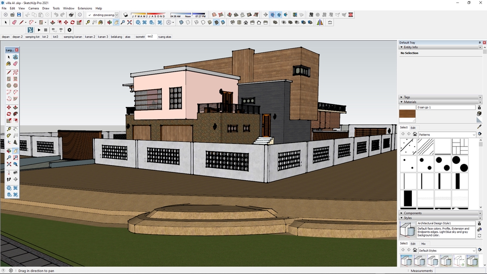 3D & Perspektif - Jasa desain 3d Eksterior dan Interior Rumah ( Modelling 3d, Gambar Kerja, Rendering  & Animasi ) - 2