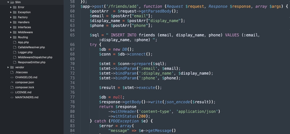 Web Development - PHP Web API ด้วย Slim framework - 2