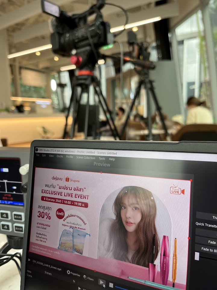 ถ่ายและตัดต่อวีดีโอ - Live Streaming Facebook Tiktok YouTube IG Shopee Lazada สัมภาษณ์ ขายของ Event งานบวช งานแต่ง ฯลฯ - 17