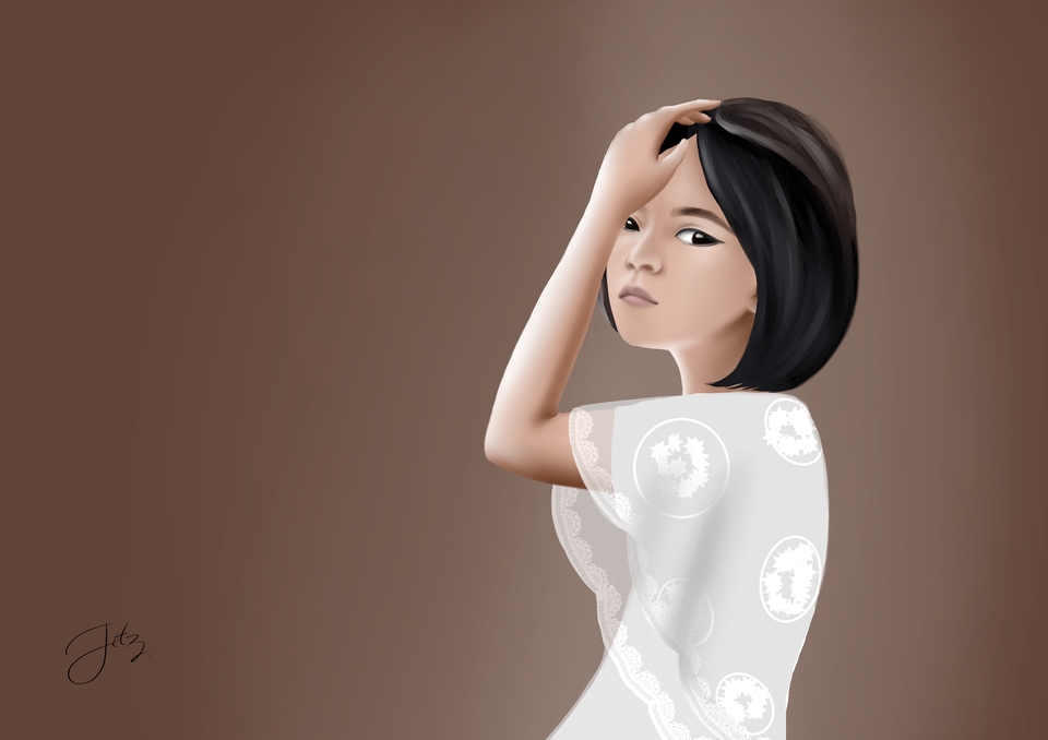 วาดภาพเหมือน Portrait - Photo to Cartoon (Animation style) - 6