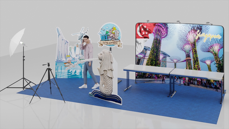 ออกแบบตกแต่งภายในและภายนอก - รับขึ้นแบบ 3D Model , ออกแบบ 3D Model , ออกแบบ Booth ,Kiosk and Furniture 3D - 10