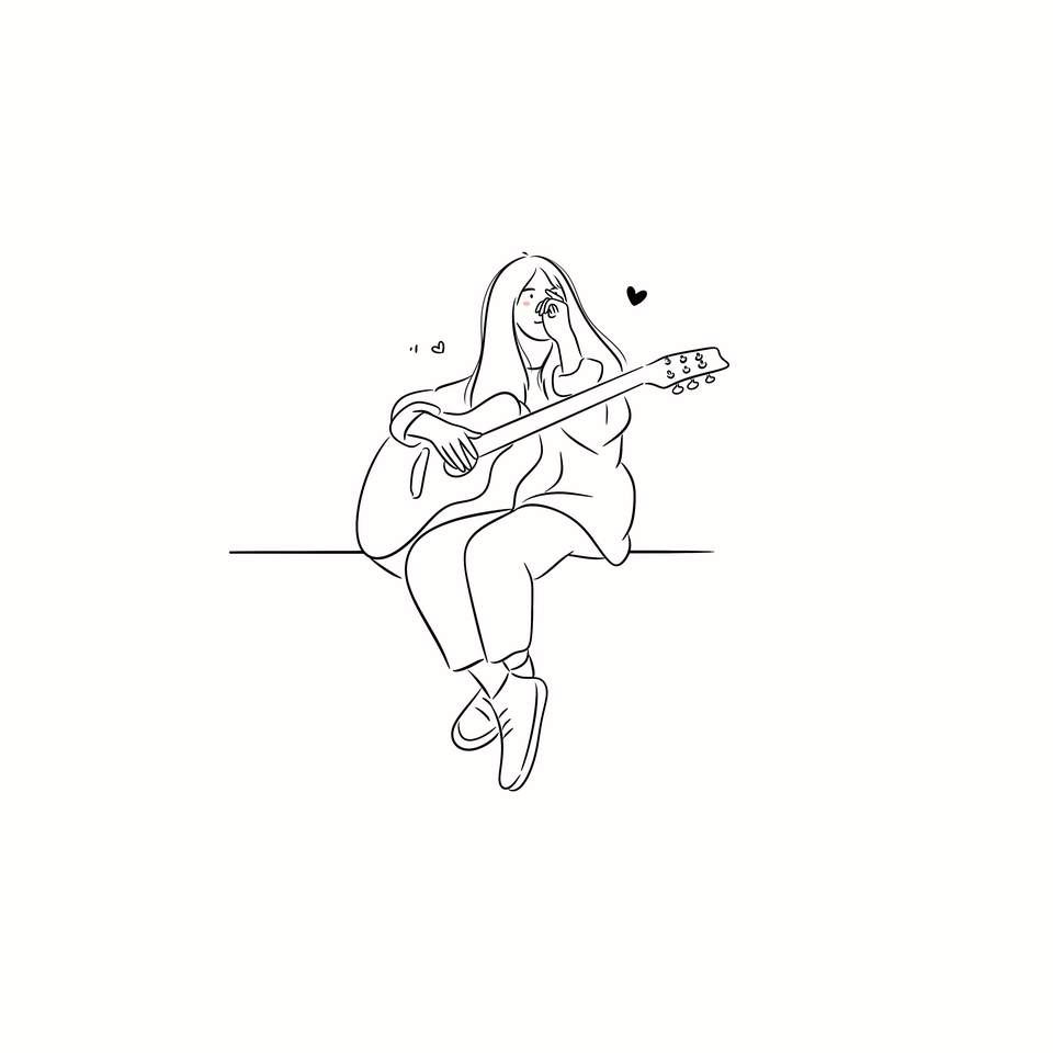 วาดภาพเหมือน Portrait - รับวาดภาพมินิมอล สไตล์ลายเส้น - 6