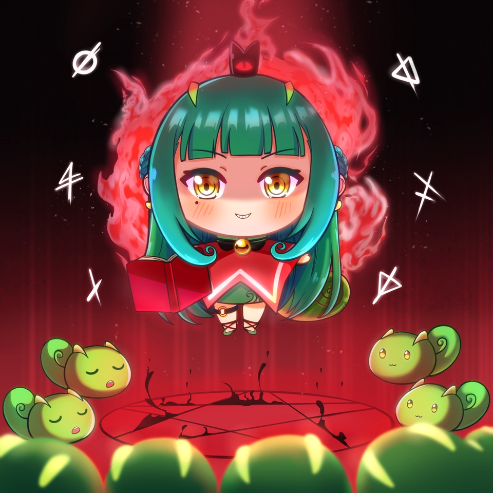 วาดภาพการ์ตูน - รับงานวาดภาพประกอบ Fanart-Game-Original Character-Chibi - 7