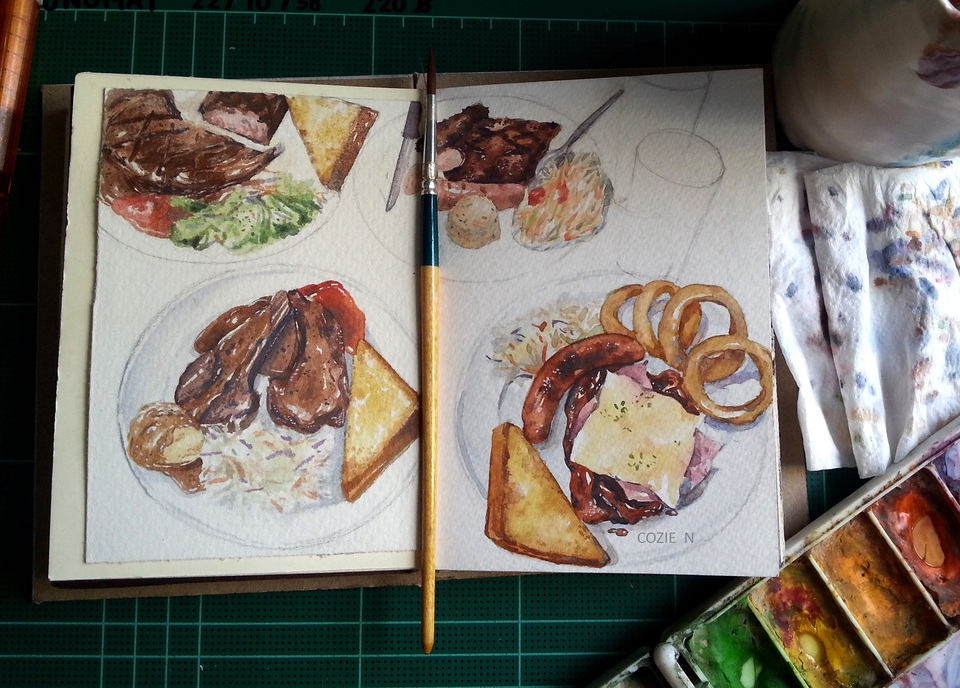 วาดภาพเหมือน Portrait - Portrait Watercolor : รับวาดภาพหลากหลาย เน้นคุณภาพ - 21