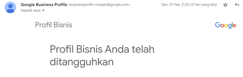 Jasa Lainnya - Jasa Pengaktifan Akun Google Bisnisku yang ditangguhkan/di-suspend - 2