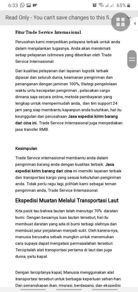 Penulisan Konten - Content Writer Murah, Cepat, dan Berkualitas (Untuk Novel, Cerpen dan Artikel) - 4