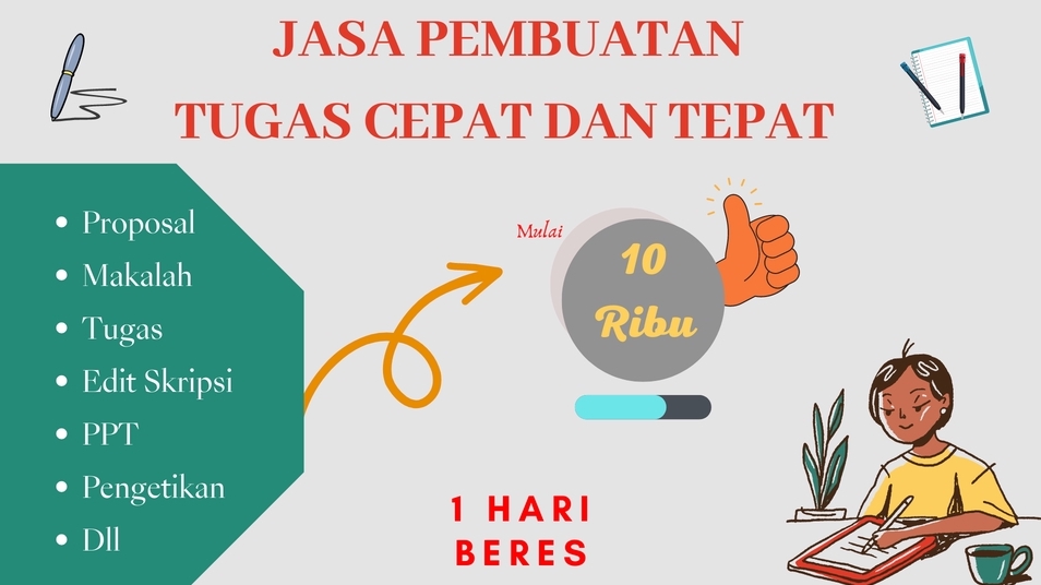 Pengetikan Umum - JASA KETIK 1 HARI JADI - 1