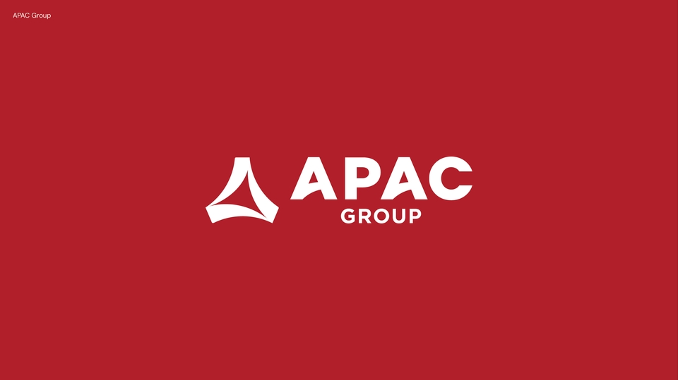 ออกแบบ Corporate Identity APAC Group โลโก้และเอกลักษณ์องค์กร