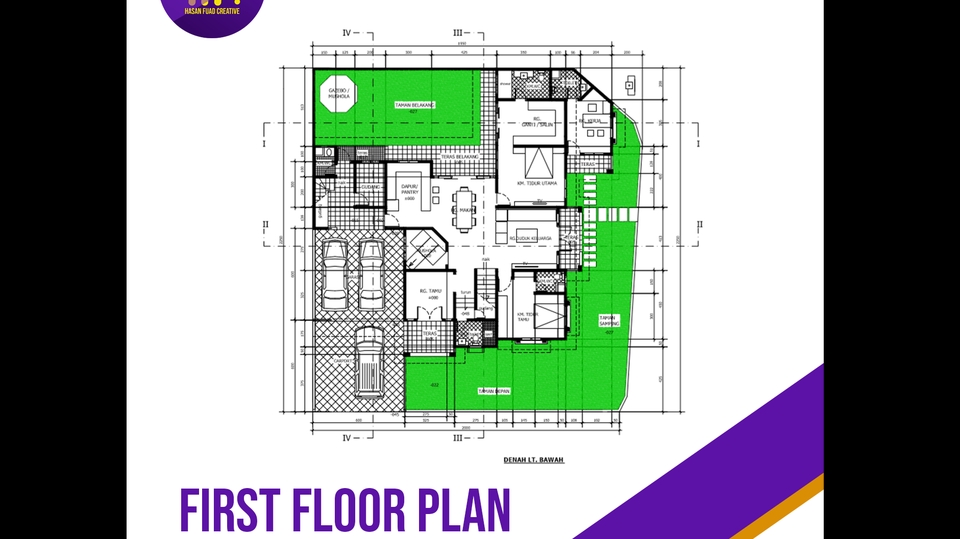 CAD Drawing - Jasa Gambar Kerja AutoCad 2D - 1