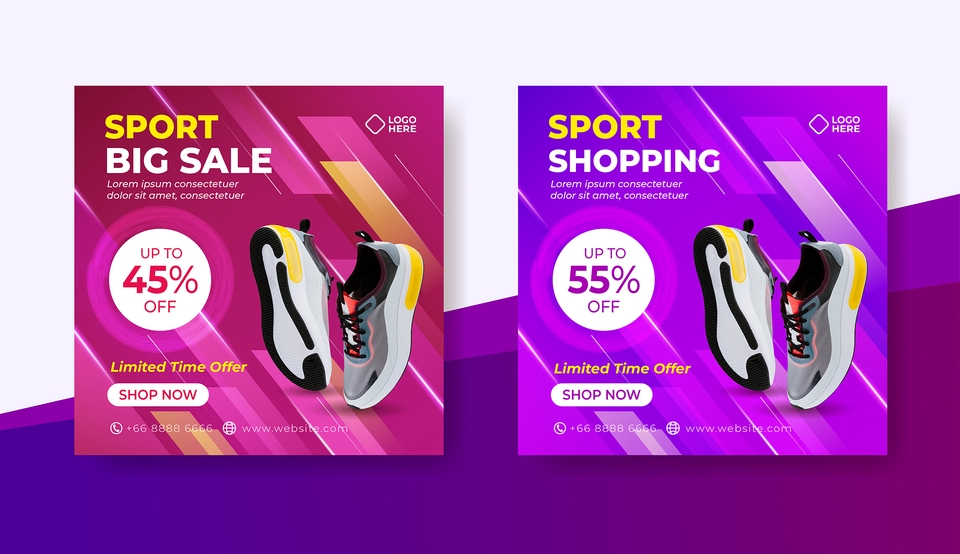 Banner Online - Desain Sosial Media Post Banner dan Desain Food Menu Banner Professional - 17