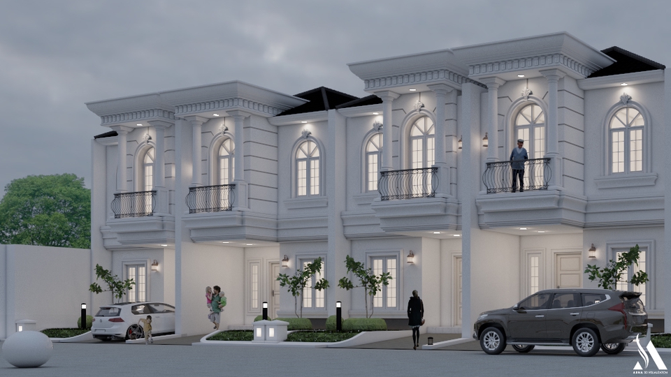 3D & Perspektif - Jasa Visualisasi 3D dan Rendering Exterior/Interior Arsitektur - 1