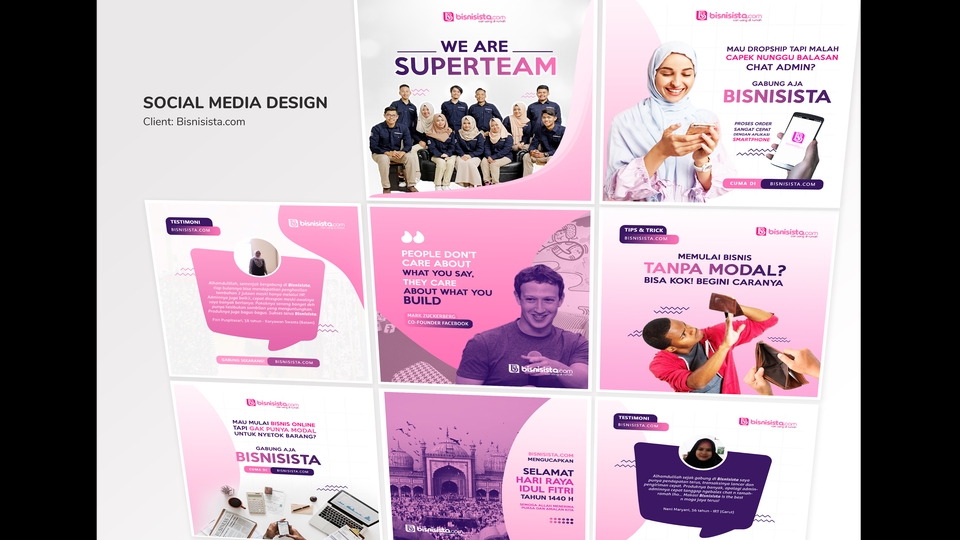 Banner Online - TEMPLATE DESAIN SOSMED & MARKETING - Mudah Diedit & Dipakai Ulang - 1