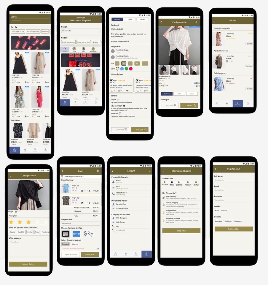 UI & UX Design - Desain UI/UX Mobile iOS and Android - 7
