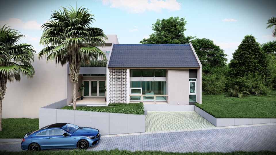 3D & Perspektif - Jasa Desain Arsitektur dan Interior Rumah Minimalis Berpengalaman - 4