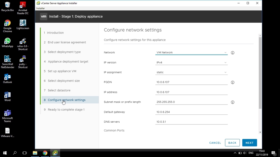 Technical Support - VMware vSphere: Install,Configure, Manage "ESXi and vCenter Server" - 8