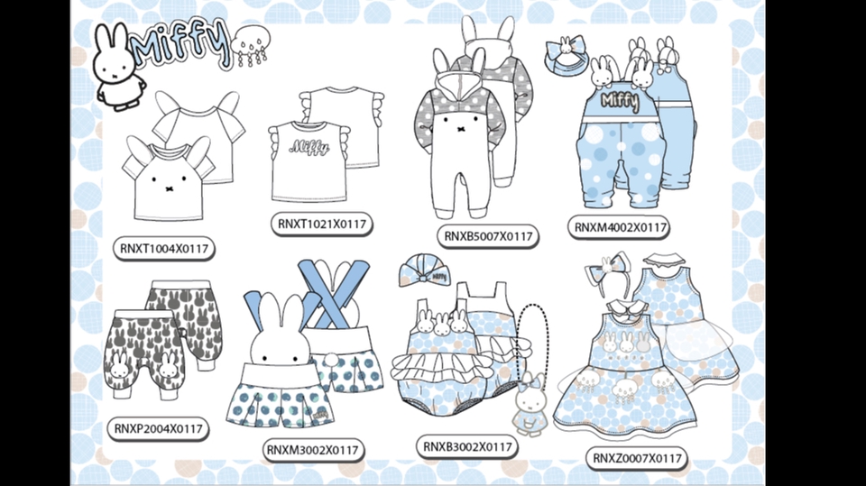 วาด/ออกแบบแพทเทิร์นเสื้อผ้า - ออกแบบเสื้อผ้าเด็กสไตล์เกาหลี - 1