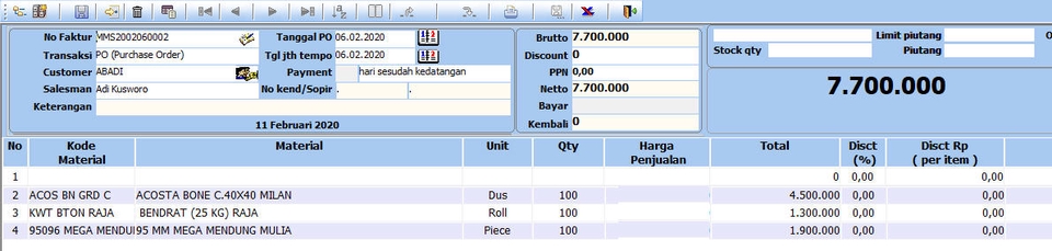 Aplikasi Desktop - Develop ERP All System  - 5