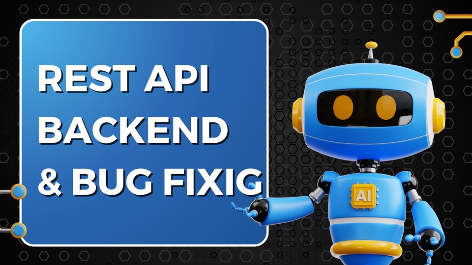 Jasa pembuatan website REST API backend dan bug fixing oleh web developer profesional.