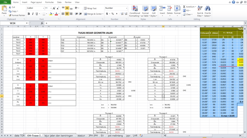 Jasa Lainnya - Geometri Jalan - 2