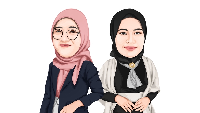 Gambar Potret - DESAIN VECTOR / VEXEL / KARIKATUR 24 JAM JADI - 6