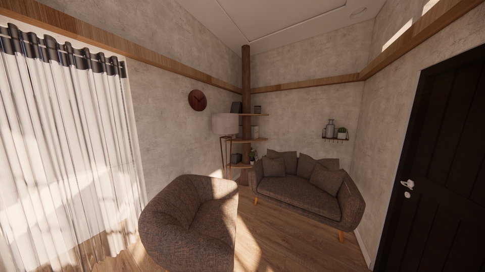 3D & Perspektif - Desain 3D Modeling Bangunan - 3