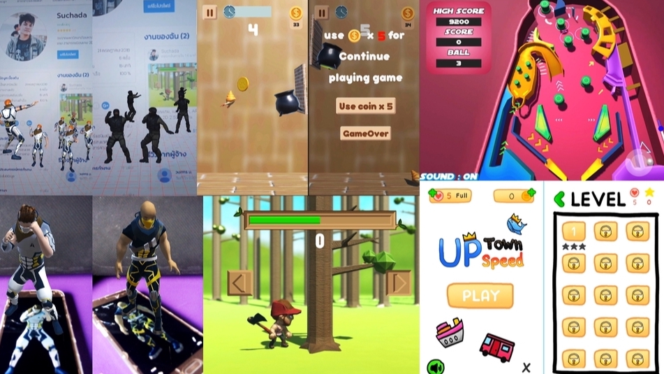 พัฒนาเกม (Game Development) - รับทำเกม, แอพต่างๆ, AR, VR ทั้ง 2D 2.5D 3D ราคาพิเศษสำหรับนักศึกษา - 1