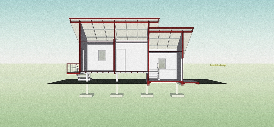 3D Perspective - ขึ้นโมเดลอาคาร 3 มิติ ด้วยโปรแกรม Sketchup - 3