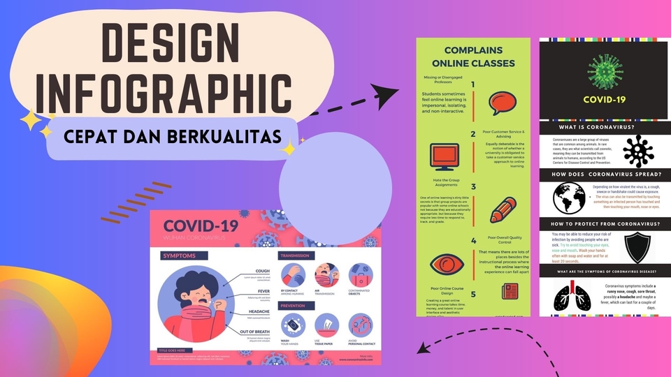 Infografis - Desain Infografis Murmer dan Cepat - 1