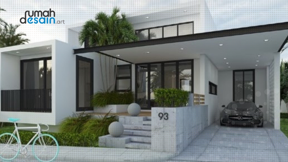 3D & Perspektif - Desain Rumah Modern Minimalis, Cafe, Villa, Restoran. Selesai 1 hari - 10
